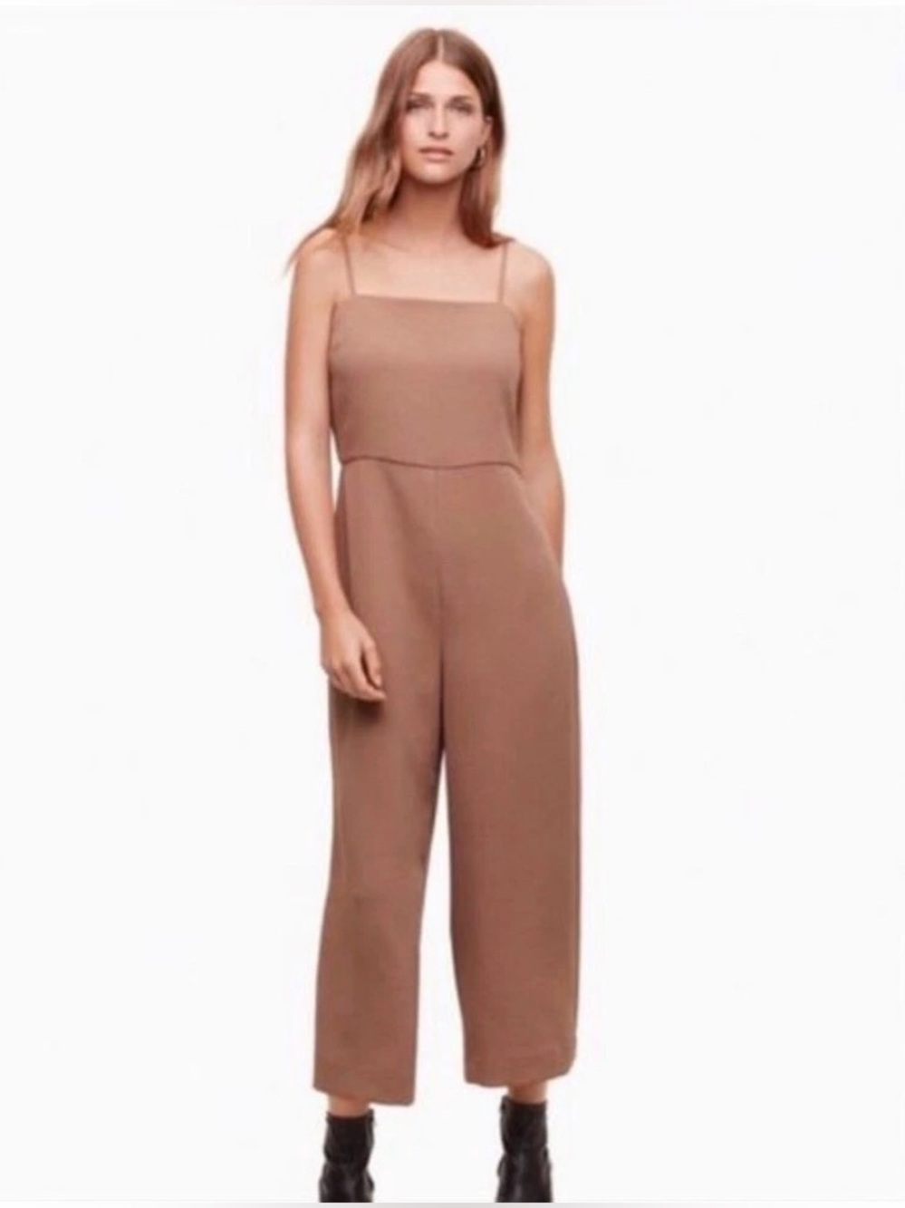 Aritzia Babaton Esteban Brown Jumpsuit 8